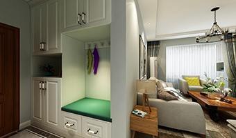 家里沒有玄關(guān)怎么設(shè)計鞋柜？