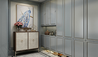 玄關(guān)定制鞋柜有哪些樣式？