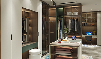 整體衣帽間要不要裝上房門？