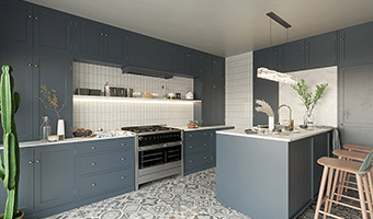 定制櫥柜后面要不要貼瓷磚？