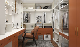 衣帽間是選擇開放式還是封閉式？