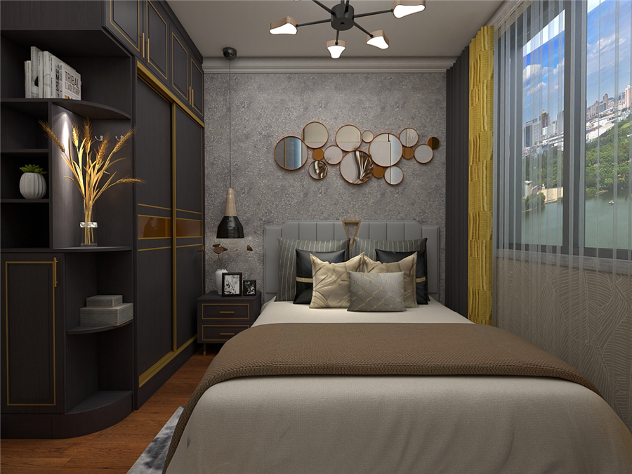 小戶型全屋定制臥室該怎么設(shè)計？(圖1)