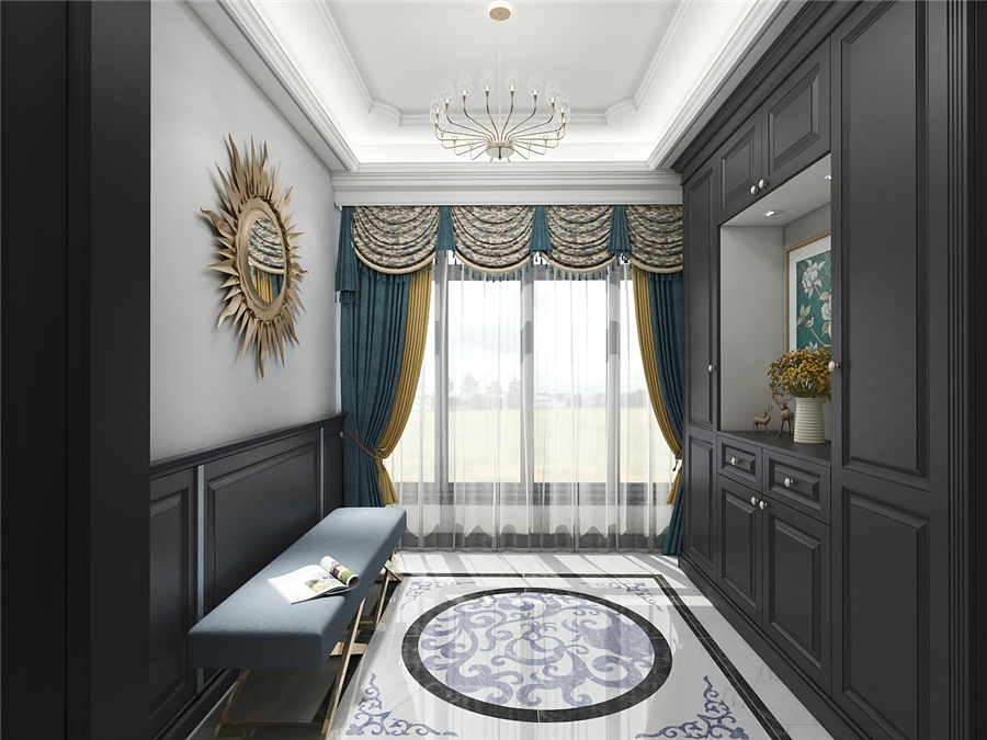 整木定制玄關(guān)要有哪些設(shè)計呢？(圖2)