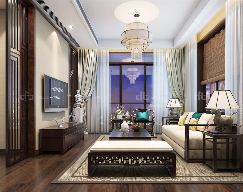 繁華之下，縱享從容、儒雅的新中式居所(圖6)