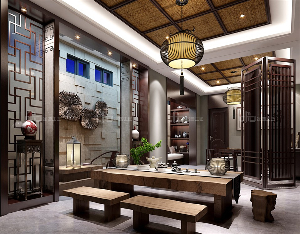 繁華之下，縱享從容、儒雅的新中式居所(圖11)