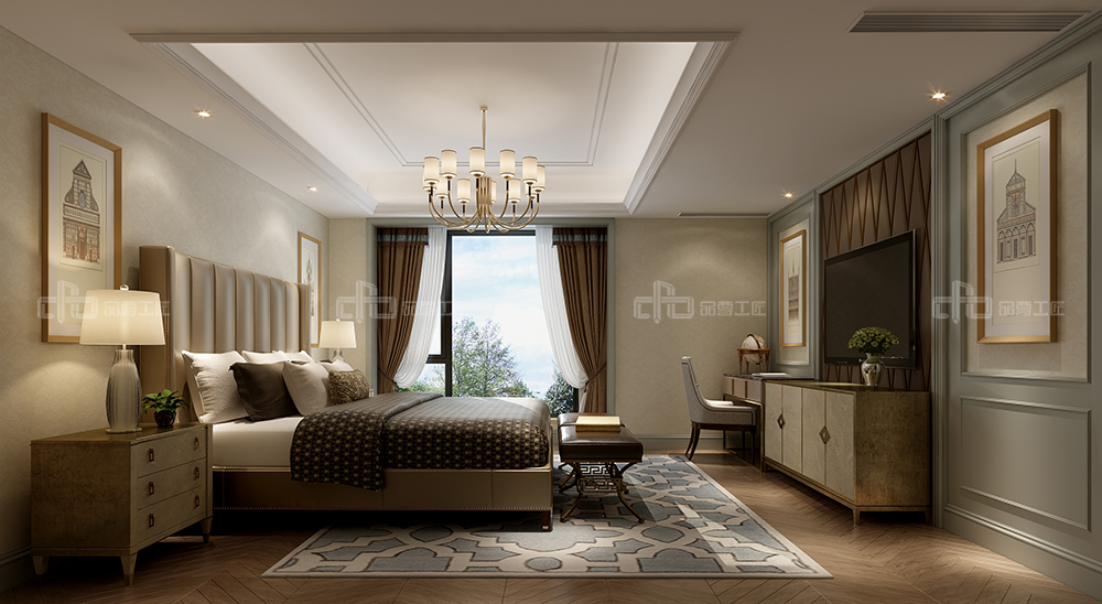 整木定制臥室效果圖，夢(mèng)生長(zhǎng)的花園(圖1)