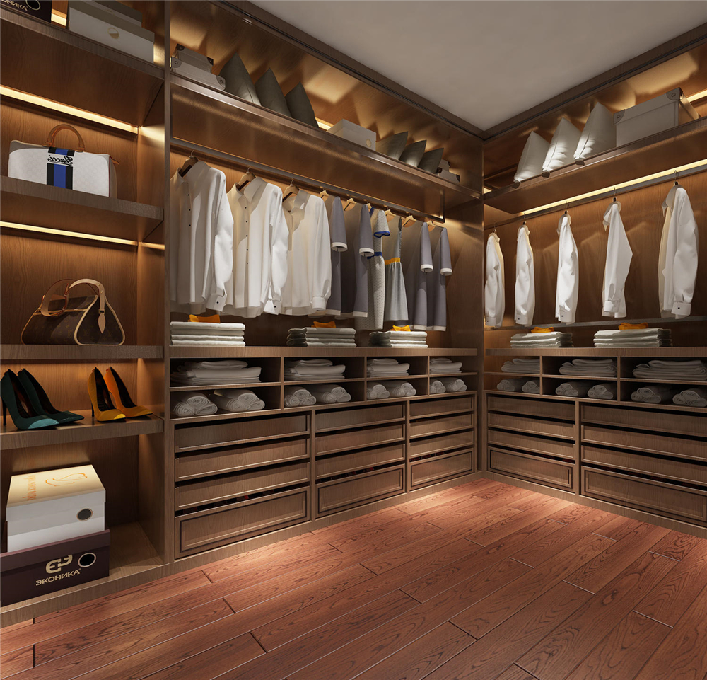全屋定制衣柜都有哪些樣式？(圖2)