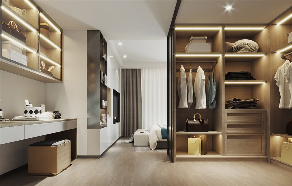 定制衣柜內(nèi)部結(jié)構(gòu)標準尺寸都是多少？(圖1)