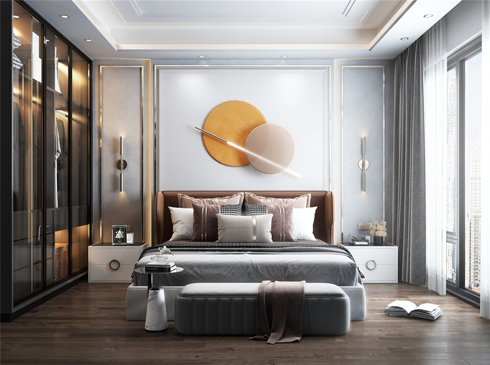 全屋定制臥室有哪些家具 怎么擺放？(圖3)
