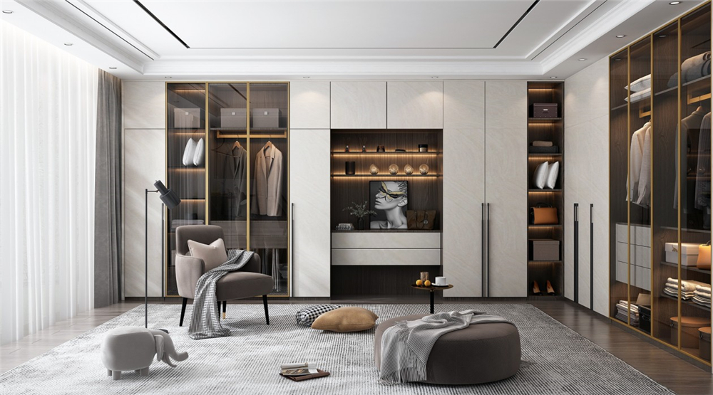 小戶型衣帽間怎么設(shè)計(jì)比較好？(圖1)