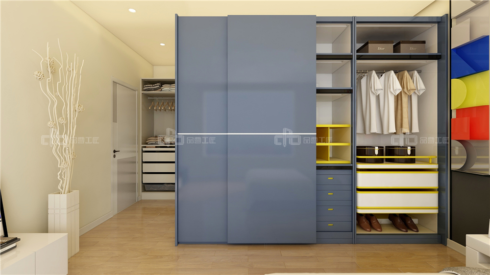 定制衣柜顏色怎么搭配比較好看？(圖1)