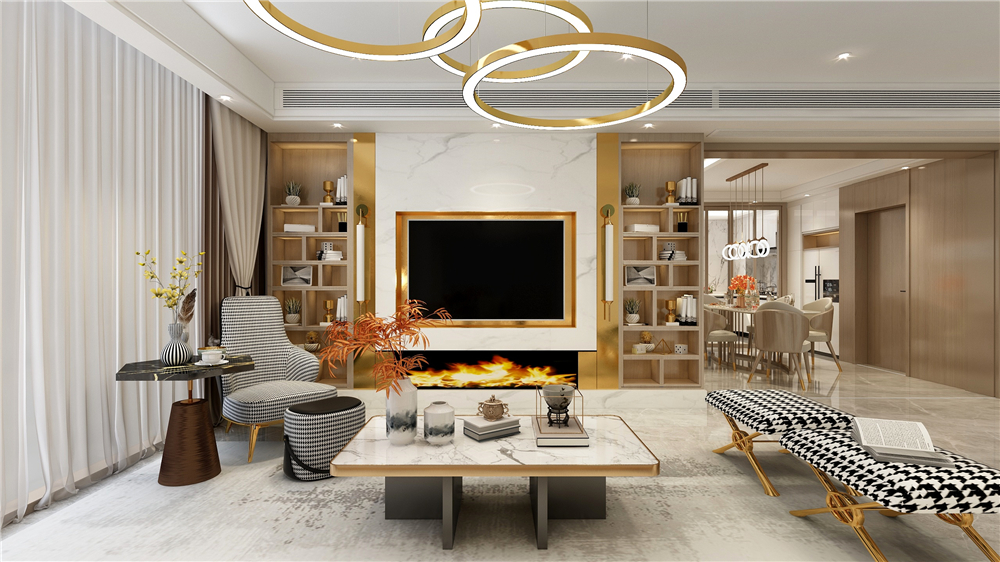 全屋定制怎么設(shè)計(jì)客餐廳的隔斷？(圖1)