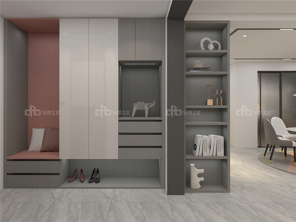 入戶鞋柜標(biāo)準(zhǔn)尺寸大小是在多少呢？(圖1)