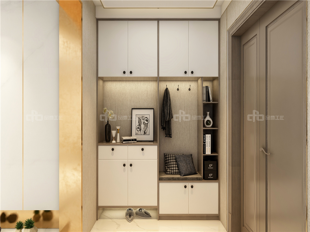 入戶鞋柜標(biāo)準(zhǔn)尺寸大小是在多少呢？(圖2)