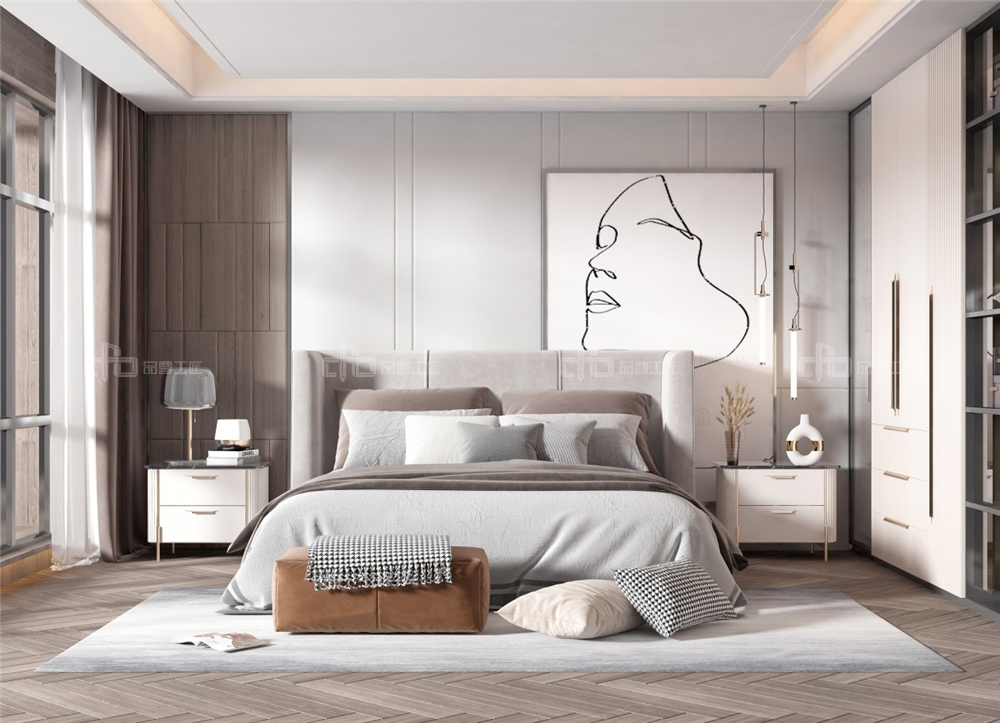 臥室床頭都可以怎么設(shè)計？(圖3)