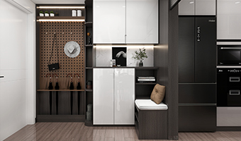 玄關(guān)柜設(shè)計(jì)定制有哪些款式？