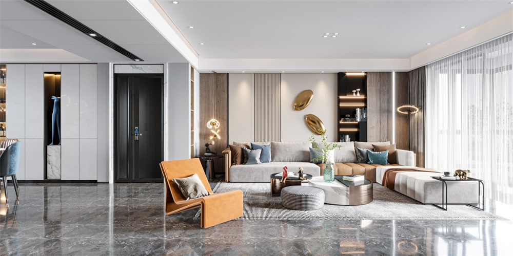 小客廳怎么設(shè)計(jì)成大客廳的感覺？(圖1)