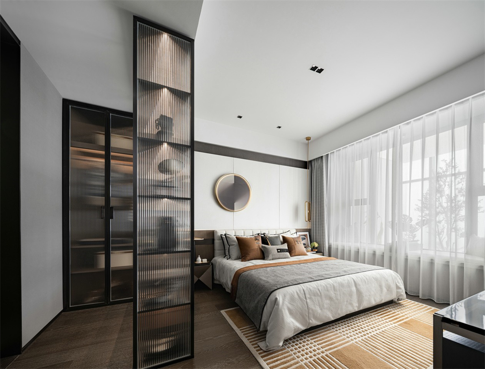 146㎡現(xiàn)代輕奢風(fēng)格，整木定制圖片(圖10)