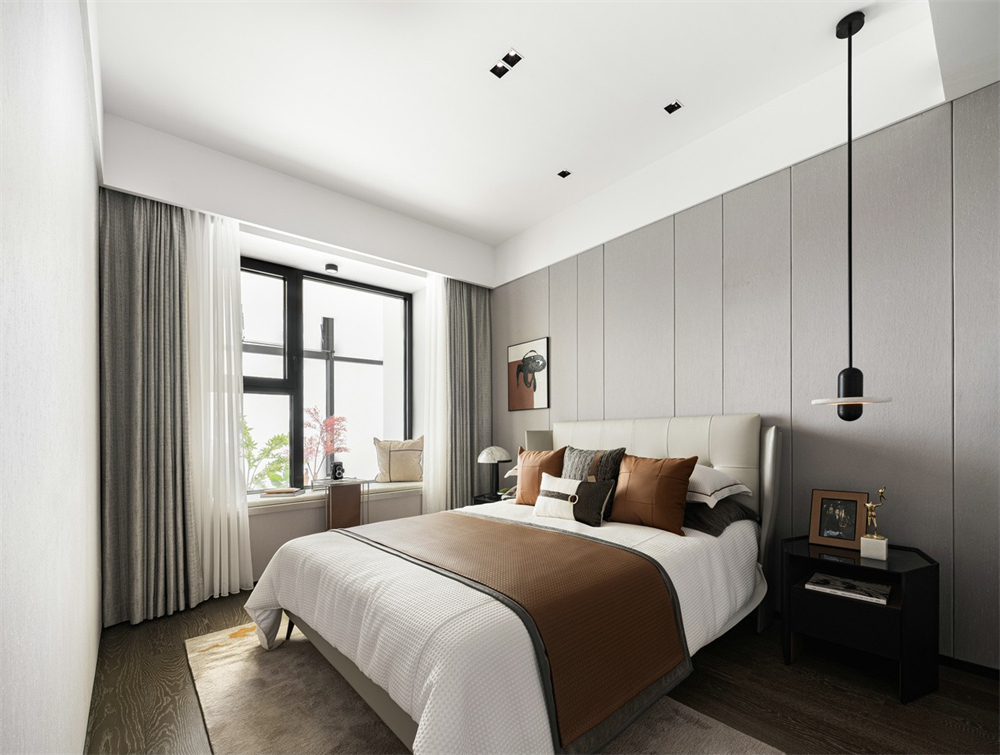 146㎡現(xiàn)代輕奢風(fēng)格，整木定制圖片(圖12)