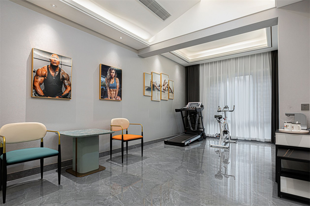 400㎡別院實(shí)拍，詩畫意境輕奢風(fēng)格(圖22)