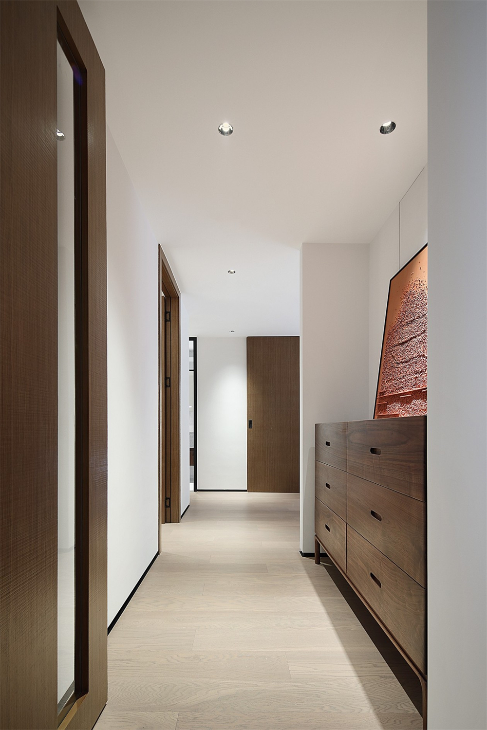 200㎡大平層整木定制，現(xiàn)代極簡風(fēng)格(圖13)