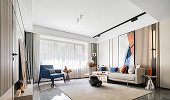 158㎡現(xiàn)代極簡(jiǎn)風(fēng)格設(shè)計(jì)，整木定制新悅章