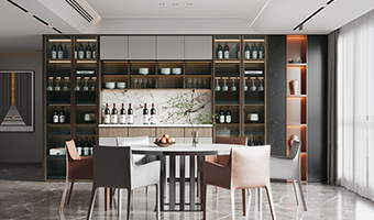 餐廳餐邊柜都有哪些款式定制？