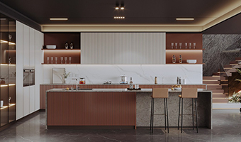 廚房怎么選擇定制櫥柜顏色？