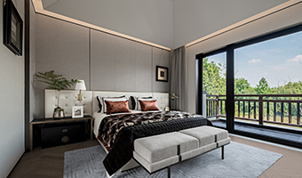 409㎡整木定制別墅，簡(jiǎn)約新中式風(fēng)格