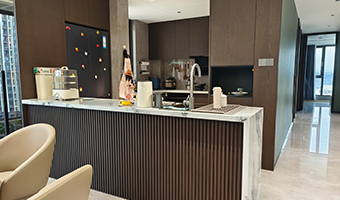 256㎡整木定制大平層，現(xiàn)代極簡(jiǎn)風(fēng)格實(shí)拍