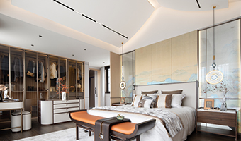 450㎡新中式風(fēng)格，整木定制別墅