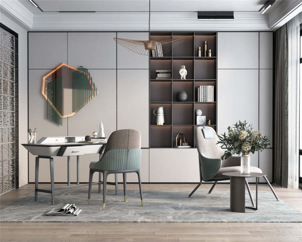 書房裝修一般都選擇什么樣的風(fēng)格？(圖1)