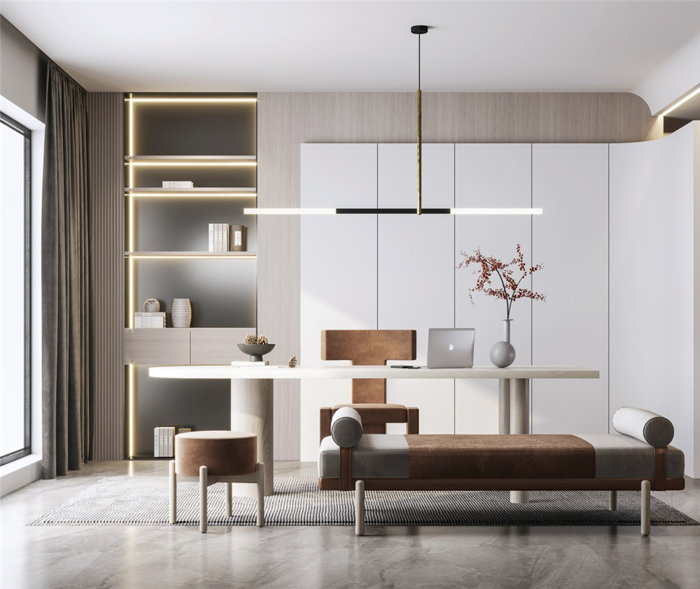 書(shū)房一般都裝修什么風(fēng)格的比較好？(圖2)