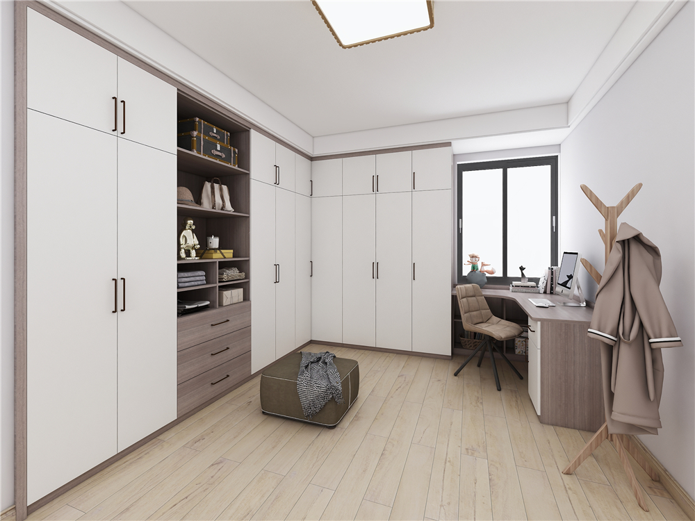 定制衣柜和整體衣帽間有什么區(qū)別？(圖1)