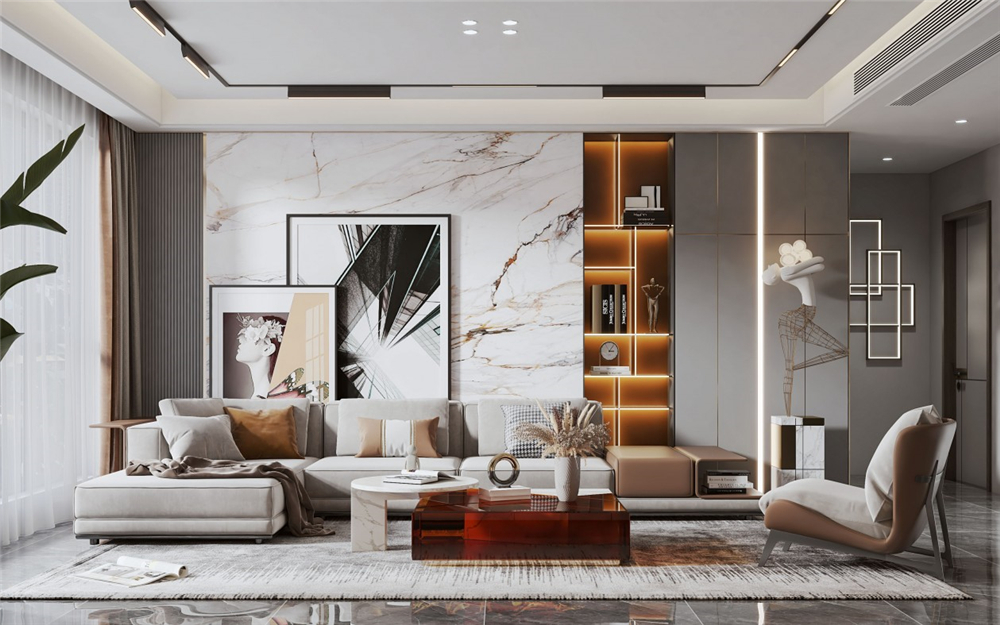 全屋定制有哪些風(fēng)格可以做輕奢？(圖2)