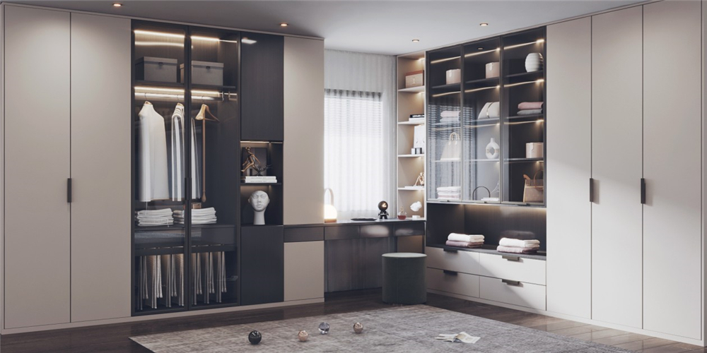 定制衣柜移門與平開(kāi)門的優(yōu)缺點(diǎn)(圖1)